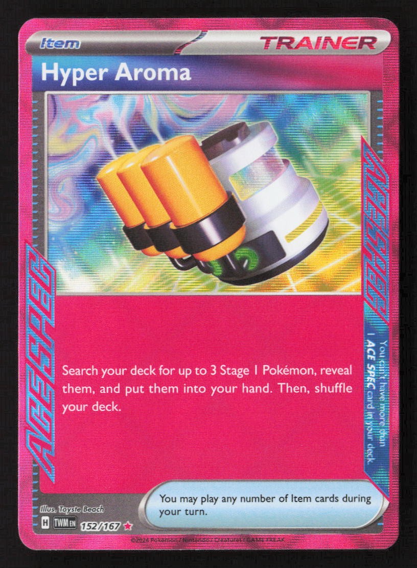 Hyper Aroma ACE SPEC Rare SV06: Twilight Masquerade 152/167 NM