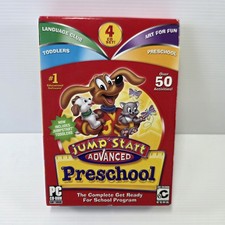 JumpStart Advanced Preschool 2006 Windows/Mac DVD ROM NEW Sealed