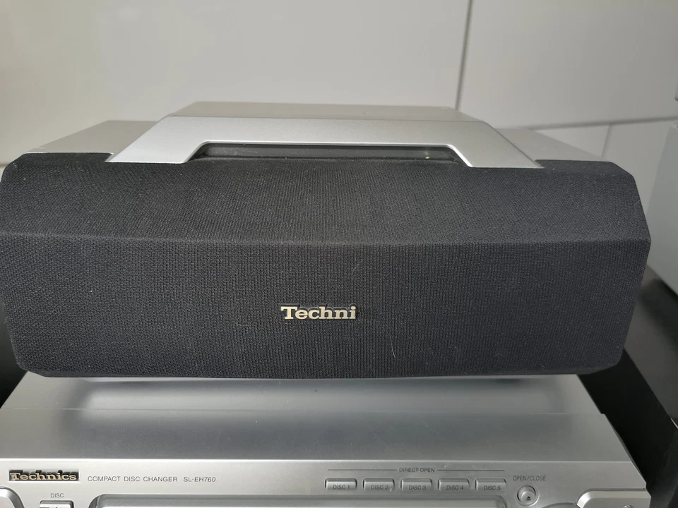 Technics komponentenanlage SC- EH  760 , 5 Lautsprecher ,5 Fach CD Wechsler Top  - Bild 4 von 4