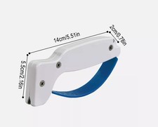 1x Knife & Tool Sharpener, Restores, Hones & Sharpens Straight & Serrated Knives
