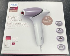 PHILIPS LUMEA 8000 BR1947 IPL LASER HAARENTFERNUNG SENSEiQ & 4 KÖPFE - NEU VERSIEGELT
