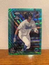 2025 Topps Pro Debut - Chrome Luis Baez #PDC-174 Aqua Wave Refractor 27/75 (RC)