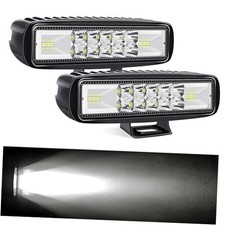 6 Inch Small Led Light Bar Combo Flood Spot Pods Light Off Road Reverse White