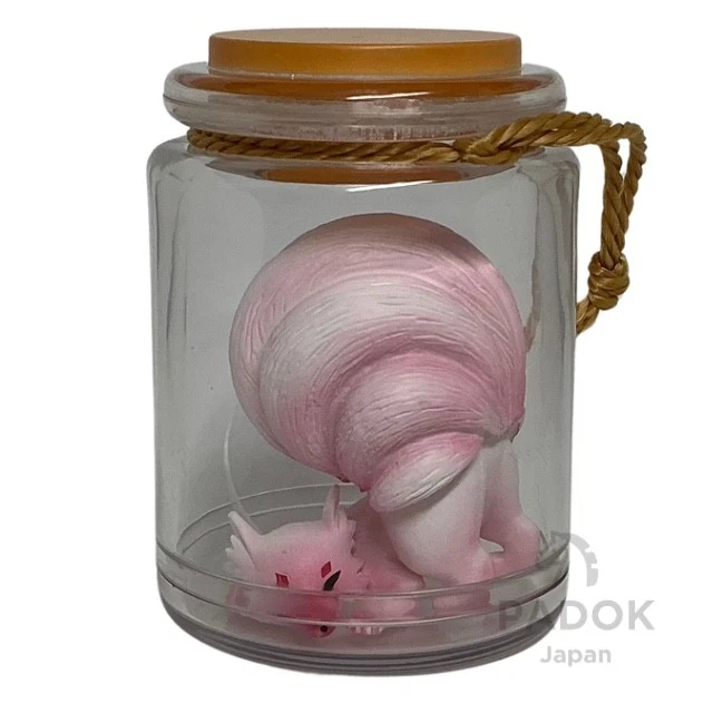 Tengu NineTails Fox Rokurokubi Botella Yokai Figura Set Japón Kawaii Cute Lim... - Imagen 3 de 4