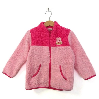MIKIHOUSE Miki House Pink Polyester Blouson Jacket for Girls Kids Preowned