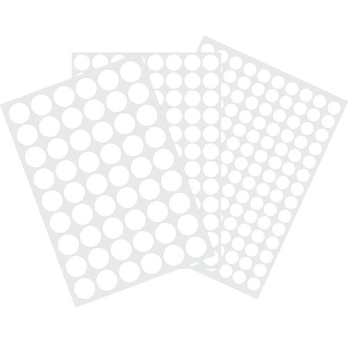 3 Sheets 290 Pcs Screw Hole Stickers, 12 mm/15 mm/21 mm White Wood Stickers f...