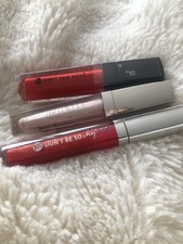 3 x Lipgloss Artdeco rot Glitzer Glamour Glos...