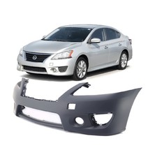 2013-2014 Nissan Sentra Sedan Sr Primed Front Bumper Cover Ni1000290 620223rm0j 2013-2014 Nissan Sentra Sedan Sr Primed Front Bumper Cover Ni1000290 620223rm0j