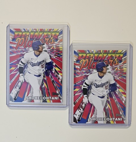 SHOHEI OHTANI 2025 Topps Series 1 ⚾️ INSERTS LOT 29 POWER PLAYERS-GAME DAY DRIP - Picture 3 of 10