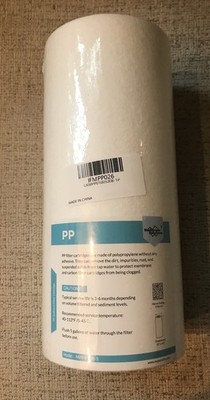 10''x4.5'' 5 MICRON BIG BLUE SEDIMENT WATER FILTER WHOLE HOUSE CARTRIDGE