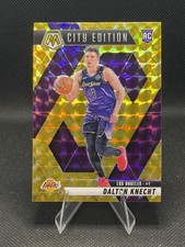 Dalton Knecht 2024-25 Panini Mosaic City Edition #271 Reactive Yellow Prizm (RC)