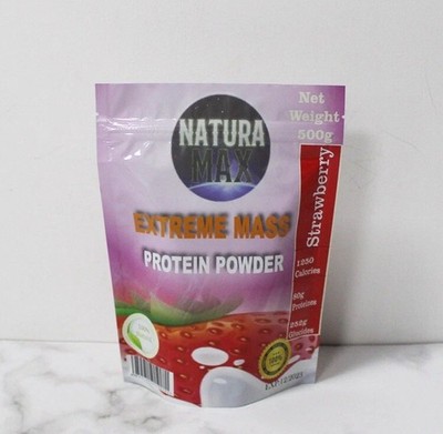 NATURA EXTREME MASS PROTEIN POWDER Strawberry (500g)