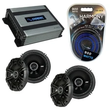 Fit Acura RSX Type S 2002-2006 Factory Speaker Upgrade Kicker (2)DSC65 HA-A400.4