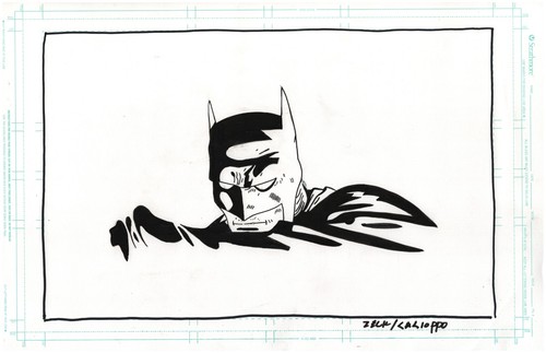 BATMAN PINUP ~ANTHONY CACIOPPO~NEW ART!