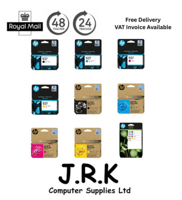 HP 937 / 937E Tintenpatrone Toner für HP OfficeJet 9720e Drucker Posten