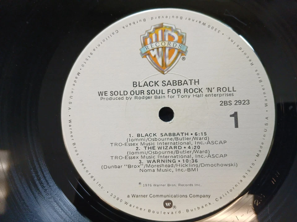 BLACK SABBATH  We Sold Our Soul for Rock 'n' Roll  VG++/NM (2 LPs) Ozzy Osbourne Foto 2 de 4
