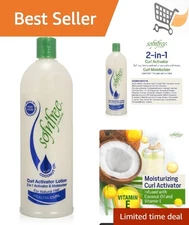 Moisturizer Curl Activator for Natural Hair Soft Curls & Waves 25oz