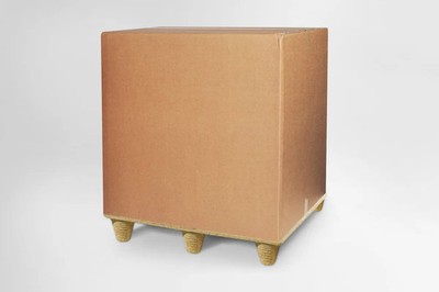 Palettencontainer 1180 x 780 x 765 mm 2-wellig Höhenrillung bei 550 mm