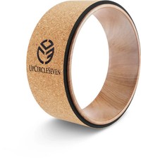 Up Circle Seven Back Roller and Yoga Wheel 12” Cork ~ NEW & Unused