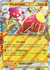 MEDICHAM ex 080/142 - SCR - ITA - Corona Astrale - Carta POKEMON - Italiano