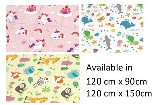 Rouleau Pliable Bebe Tapis De Jeu Super Doux Mousse Rampant Nursery Bebe Tapis Ebay
