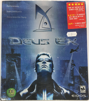 Deus Ex - Day One Edition (PC CD-ROM) English Big Box