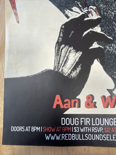 Red Fang Original 2013 Konzert Poster Flyer 11x17 Doug Fir Lounge PDX Pop Now - Bild 5 von 5