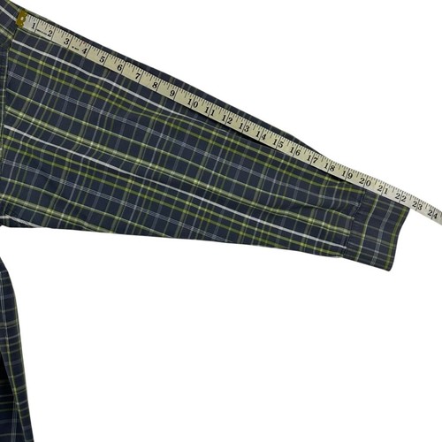 Ariat Plaid Long Sleeve Button Down Western Shirt Men’s Size XL Gray Green - Picture 5 of 11