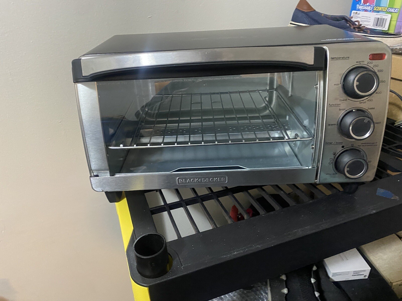 BLACK+DECKER TO1755SB 4Slice Toaster Oven with Natural Convection Black eBay