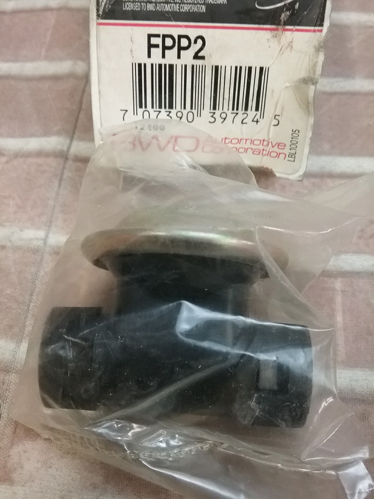 Fuel Pump Pulsator Damper BWD FPP2, Warner eBay