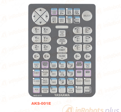 AKS-001E, Yaskawa Motoman JZRCR-APP01-1 Membrane Keypad / Keysheet
