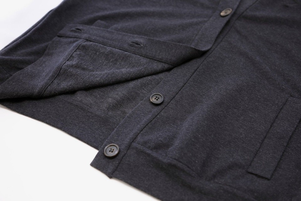 Cardigan Brunello Cucinelli Oversize - Laine, Cachemire, Soie - Rayures Et Lignes Monili - Taille L IT (8-14 US)