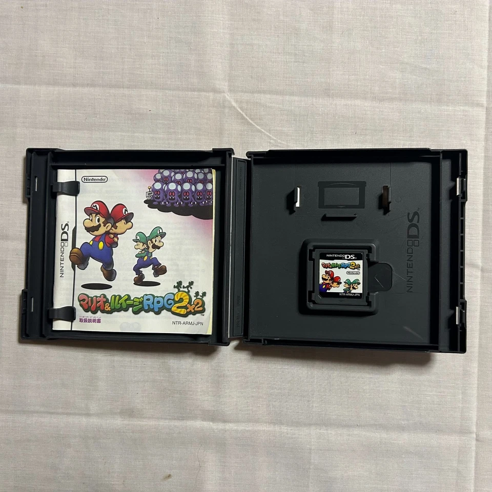 USED NINTENDO DS Mario & luigi rpg 2x2 partners in time japan - Image 3 of 4