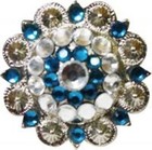 Showman Western Horse Conchos