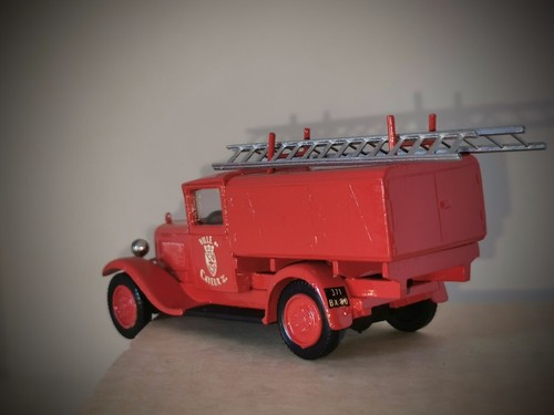 Rare MVI Metal Kit Citroen C4 Fire Truck From Cayeux - Scale 1/43 - Picture 7 of 8