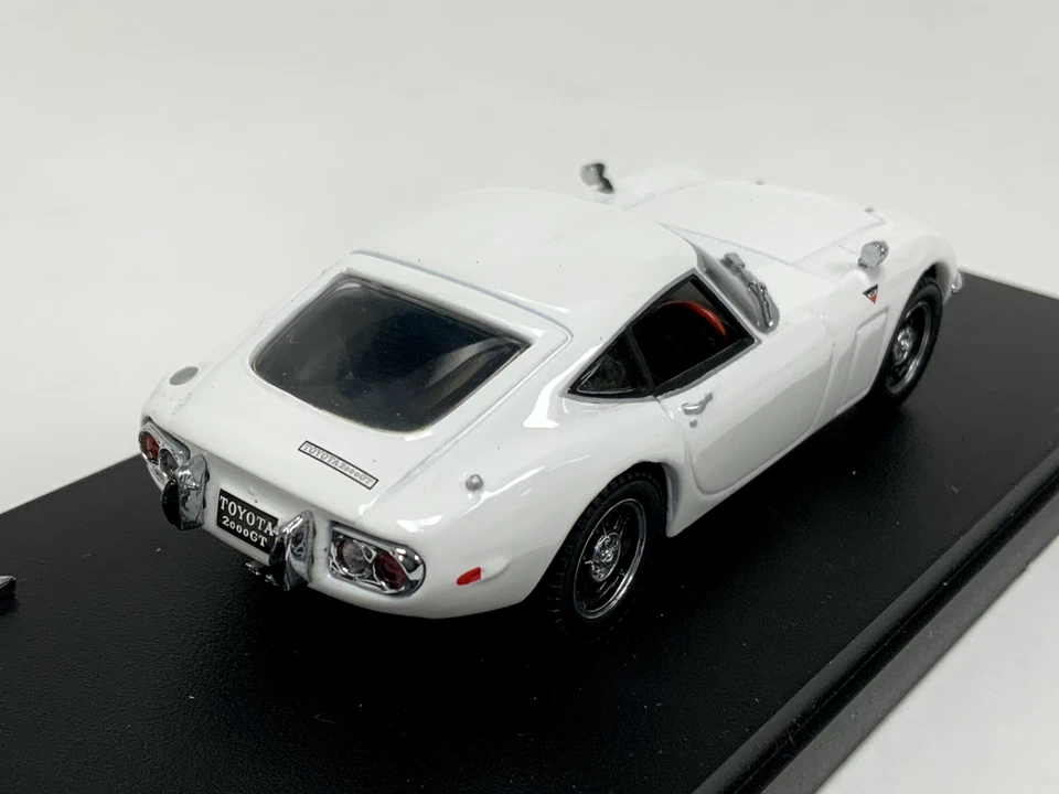 1/43 Kyosho Toyota 2000 GT de 1968 en blanco 03031W CF063 Foto 4 de 4
