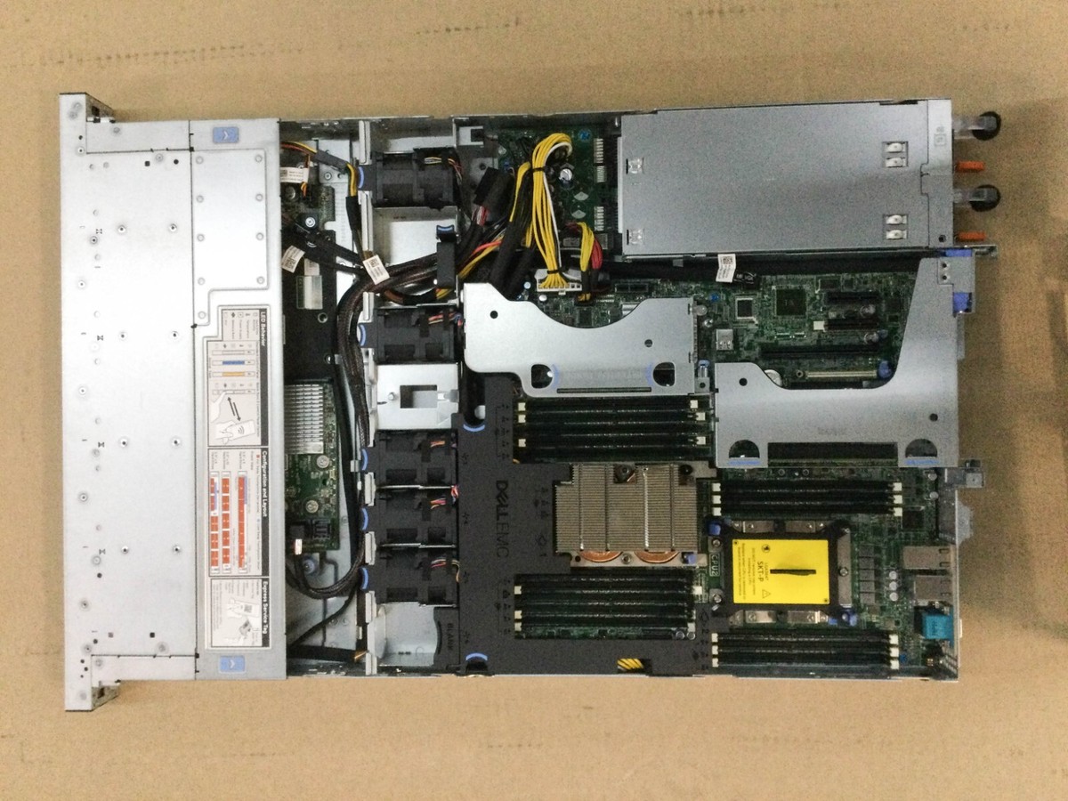 ⭐️ DELL PowerEdge R440 サーバー 中古品 Dell PowerEdge R440 10SFF CTO SERVER 2pcs PSUs, No CPU/ RAM/ HDD