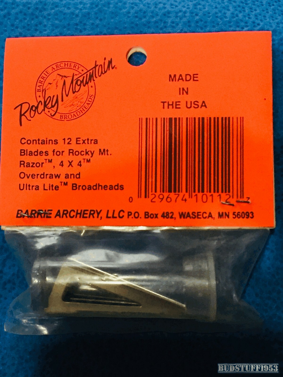 Archery Rocky Mountain ULTRA LIGHT & 4X4 OVERDRAW RAZOR Broadheads Bow