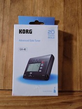 KORG GA-40 Advanced Solo Guitar Bass Tuner Black