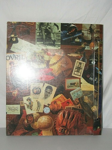 KLEER VVU OVERSIZED VINTAGE TRAVEL COLLAGE MEMENTO SCRAPBOOK ALBUM 14.5" X 12.5" - Picture 7 of 11