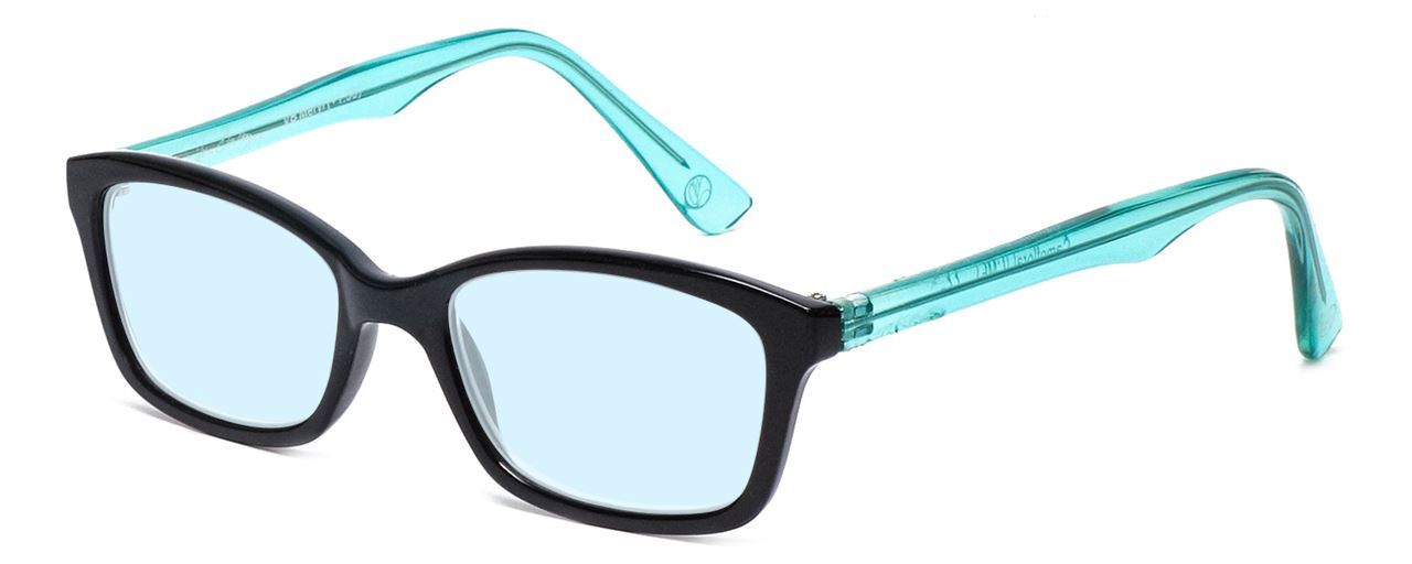 Vera Bradley Meryl Multi-Focus Blue Light Glasses Black Crystal Camo Floral 47mm