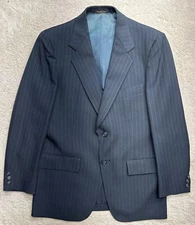 Vtg Richman Brothers Blazer Sport Coat Pin Striped 1979 Men’s 41R