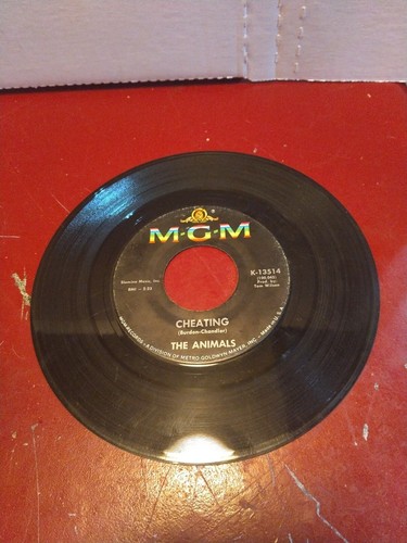 The Animals Cheating/Don't Bring Me Down MGM 45 RPM | eBay