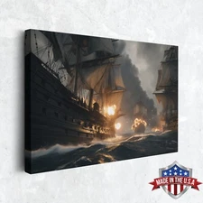 Broadside Fury Wall Art, Canvas Print for Home Decor, Wall Decor Art Poster