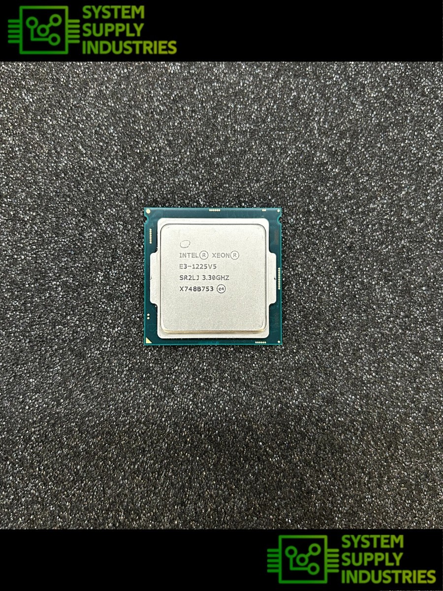 E3 1225 1151 Xeon Cpu Intel SR2LJ Xeon E3-1225 V5 Quad Core Socket - Main Image