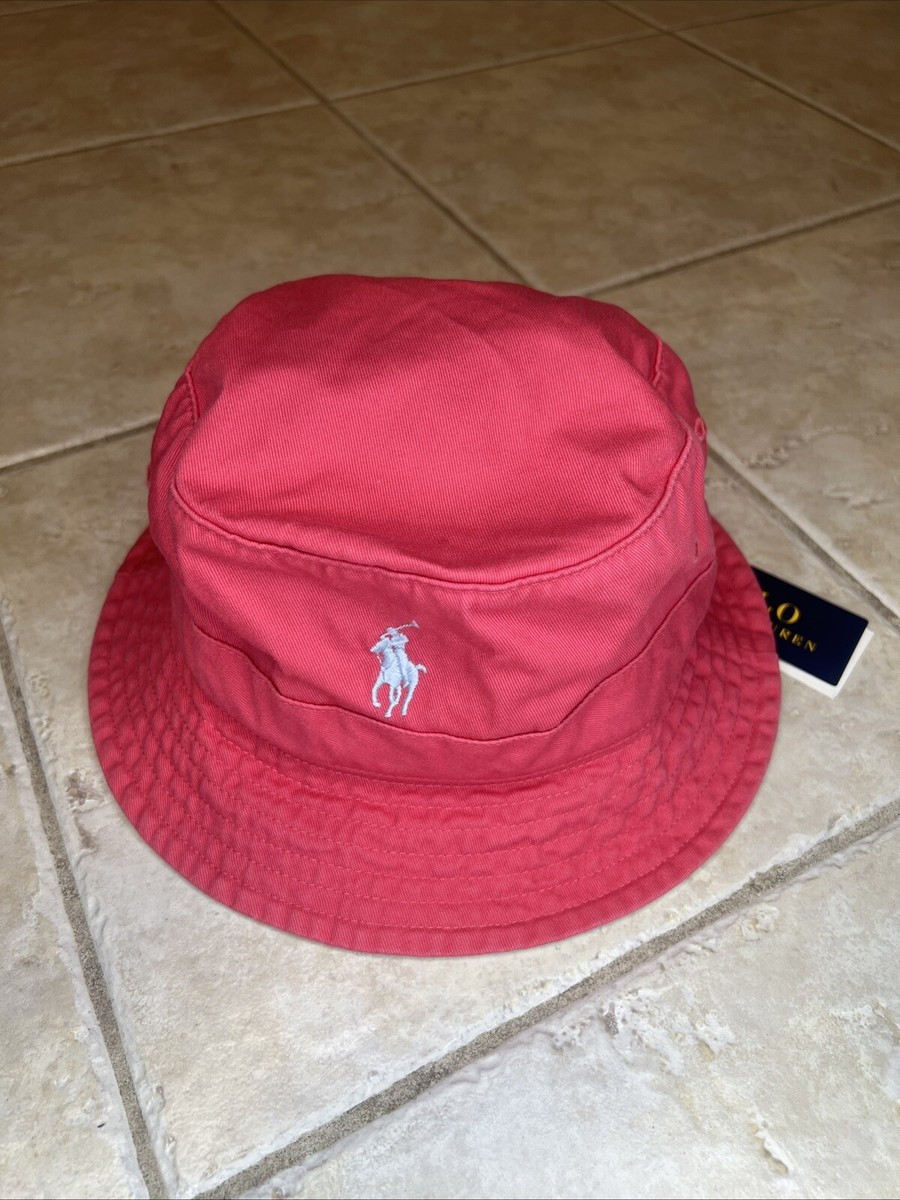 Polo Ralph Lauren Men S / M Red w/ Embroidered Blue Logo Pony