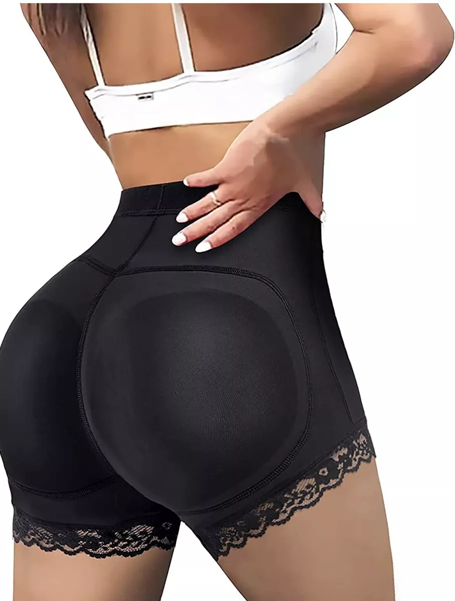 Bafully Women Butt Lifter Shapewear Padded Lace Panties Seamless Hip  Enhancer