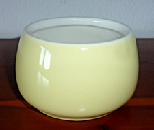 Melitta Keramik Zuckerdose ohne Deckel  Pastell gelb