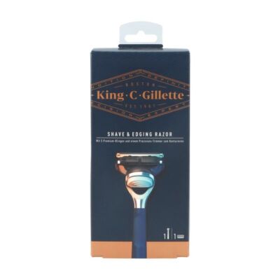 1 Gillette Shave & Edging Rasierer - 1 Klinge marineblau (13,92 /1Stk)