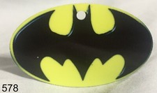 Pet Tags Personalized Pet ID tag for Dog and Cat ROUND Tags BATMAN Oblong round